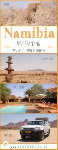 Namibia-Reiseplanung